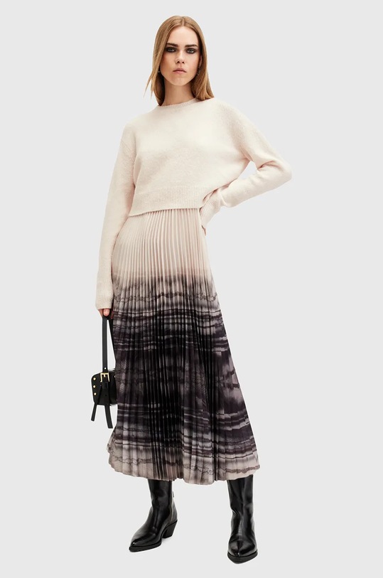 AllSaints rochie si pulover CELILIA PLEAT W207DB