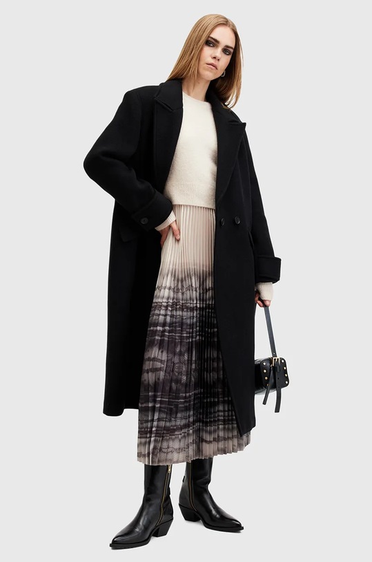 AllSaints rochie si pulover CELILIA PLEAT W207DB