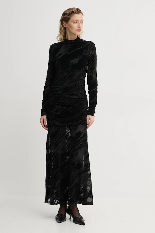 Платье Gestuz чёрный 10909571