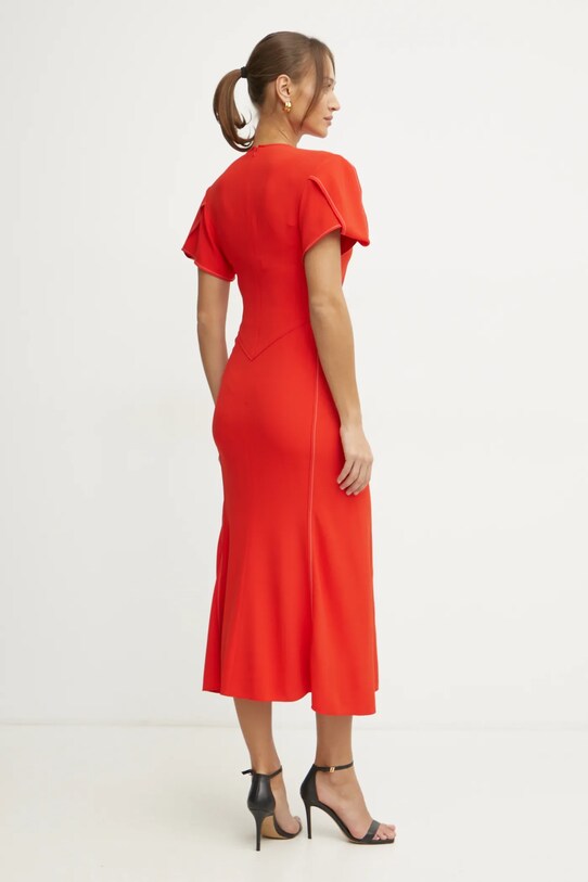 Îmbrăcăminte Victoria Beckham rochie 1125WDR005195B rosu