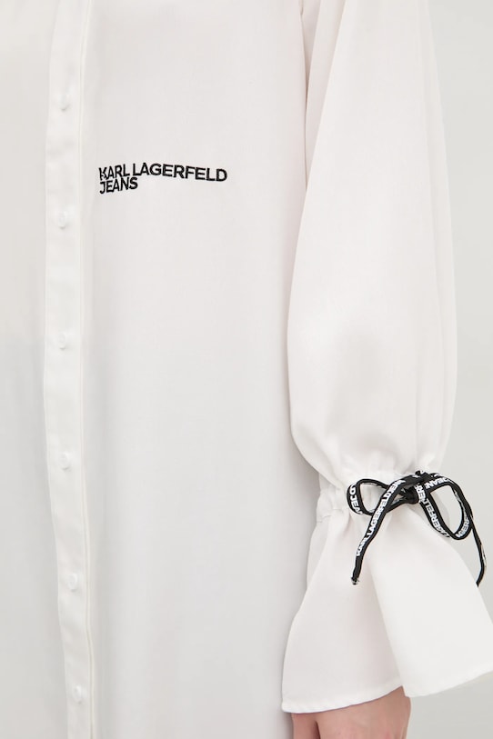 Šaty Karl Lagerfeld Jeans A1W13003 béžová