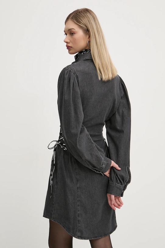 Odzież Karl Lagerfeld Jeans sukienka A1W13004 szary