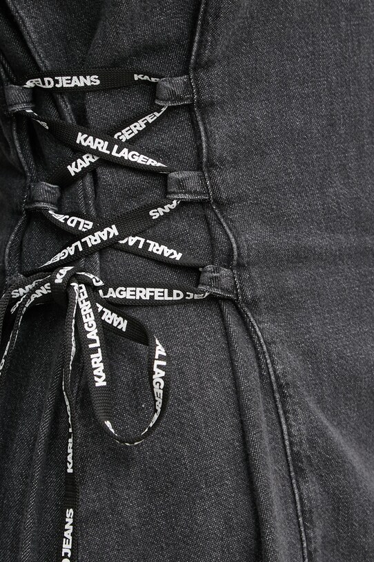 Karl Lagerfeld Jeans rochie A1W13004 gri