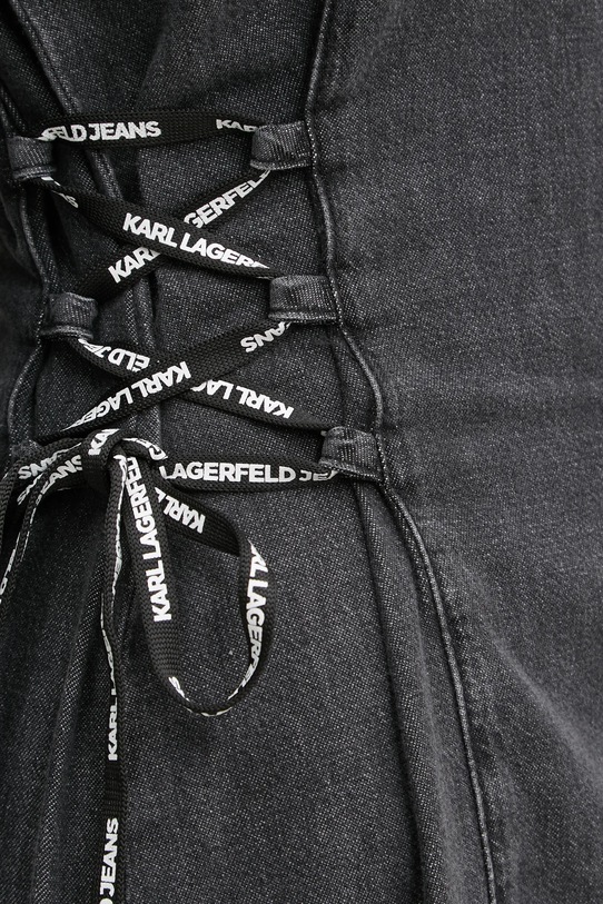 Karl Lagerfeld Jeans sukienka A1W13004 szary
