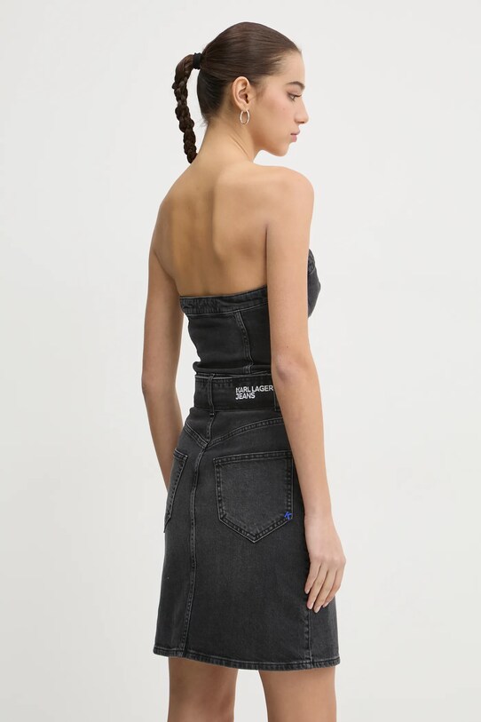 Oblečení Šaty Karl Lagerfeld Jeans A1W13006 šedá