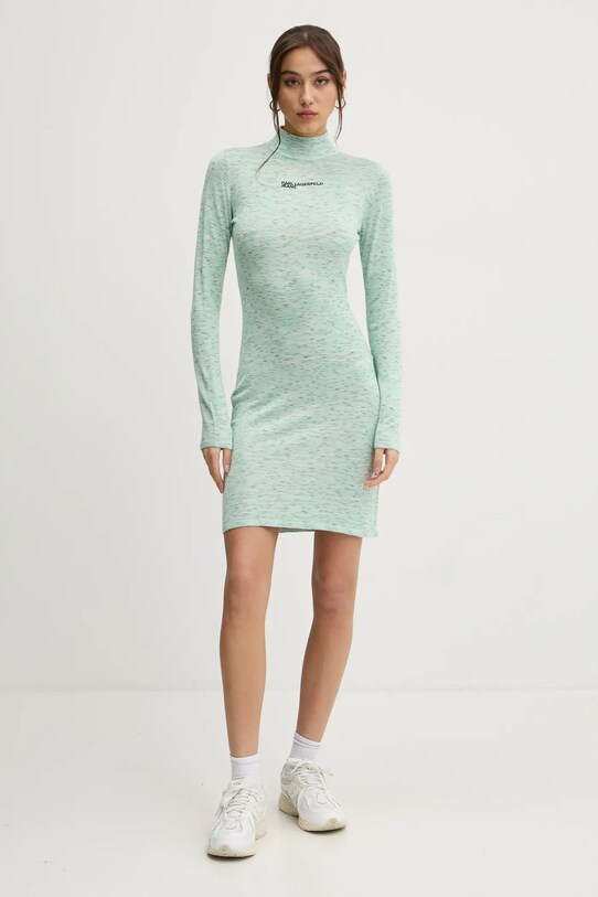 Šaty Karl Lagerfeld Jeans A1W13008 zelená SS25