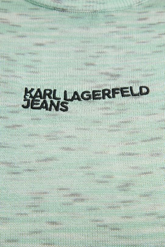 Karl Lagerfeld Jeans sukienka A1W13008 zielony