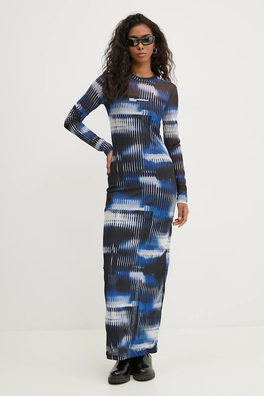 Karl Lagerfeld Jeans sukienka A1W13013 czarny SS25