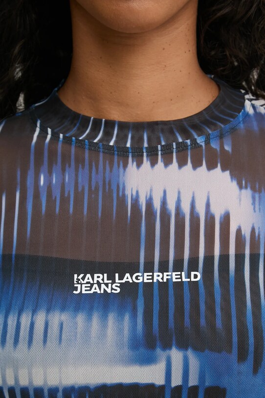 Karl Lagerfeld Jeans rochie A1W13013 negru