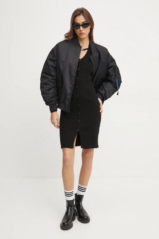 Karl Lagerfeld Jeans sukienka A1W13039 czarny SS25