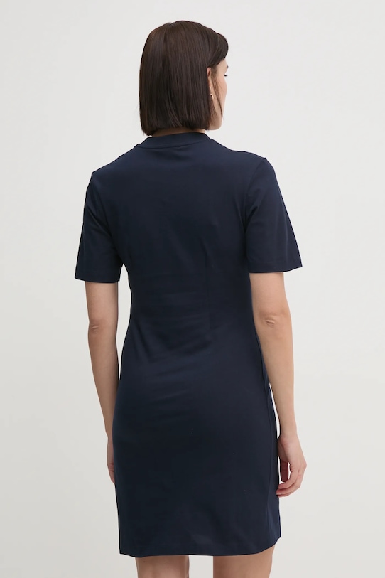 Îmbrăcăminte Tommy Hilfiger rochie din bumbac WW0WW43830 bleumarin