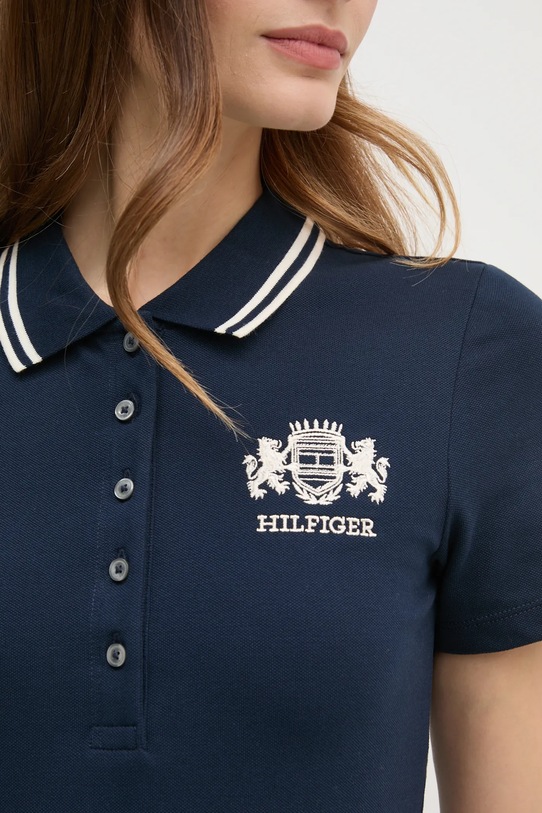 Šaty Tommy Hilfiger WW0WW43841 námořnická modř