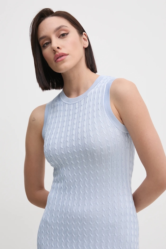 Šaty Tommy Hilfiger WW0WW43999 modrá