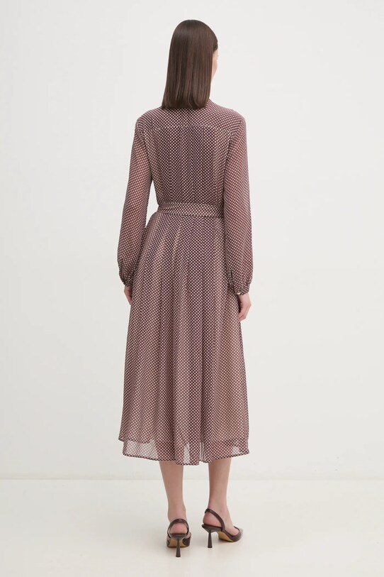 Odzież Tommy Hilfiger sukienka WW0WW44007 bordowy