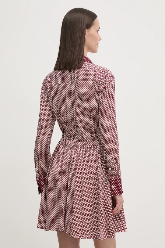 Îmbrăcăminte Tommy Hilfiger rochie WW0WW44020 burgundia