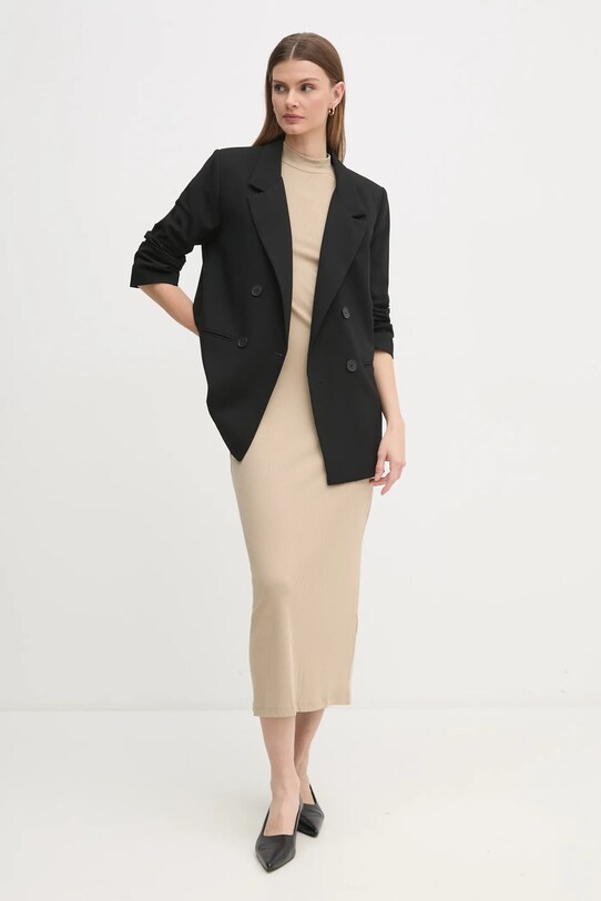 Tommy Hilfiger rochie WW0WW44430 bej SS25