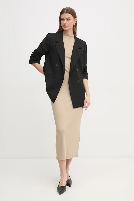 Сукня Tommy Hilfiger WW0WW44430 бежевий SS25