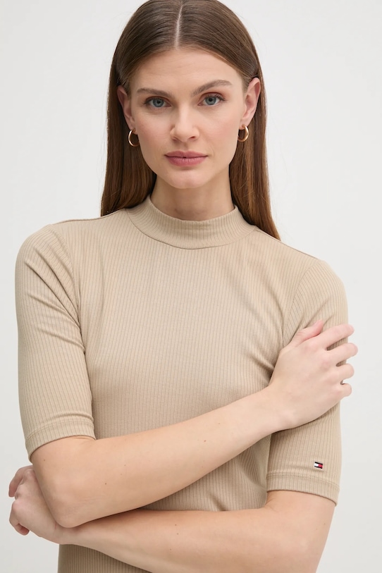 Сукня Tommy Hilfiger WW0WW44430 бежевий