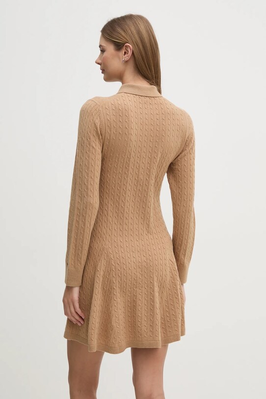 Oblečenie Vlnené šaty Tommy Hilfiger WW0WW44979 zelená