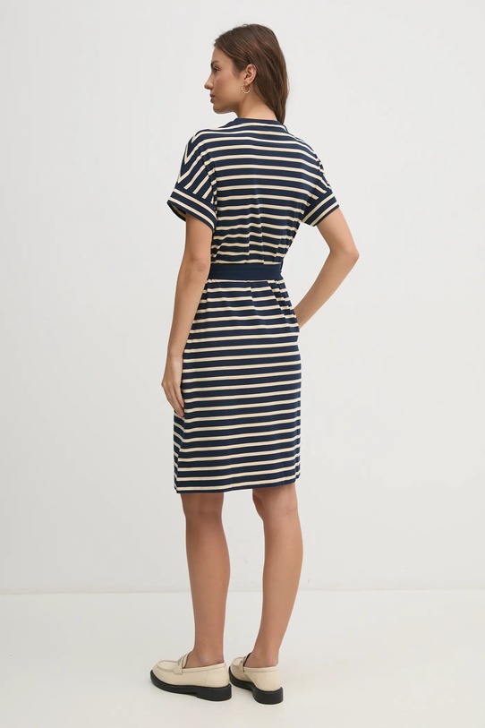 Oblečenie Bavlnené šaty Tommy Hilfiger WW0WW45183 tmavomodrá