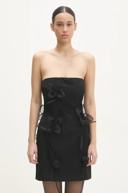 Haljina Rotate s elastinom crna 113590100