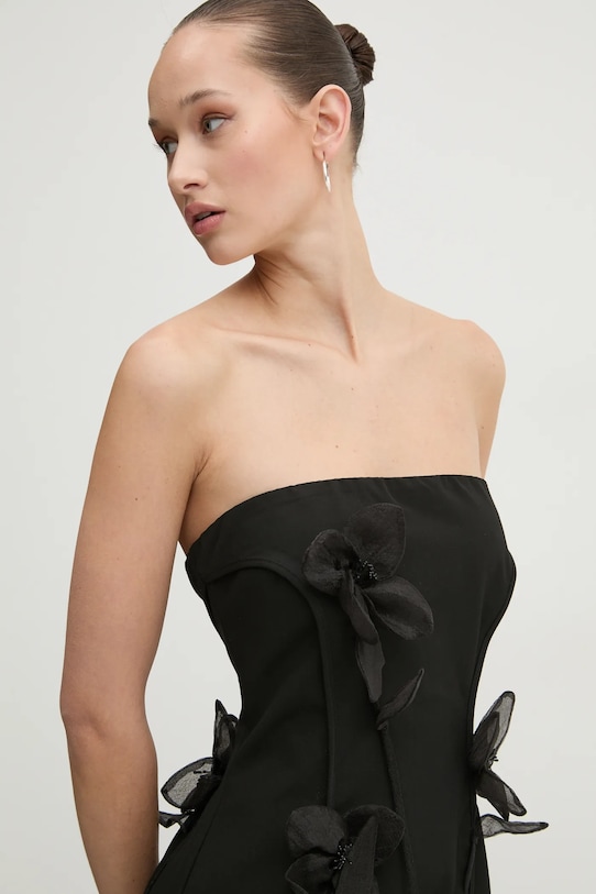 Rotate rochie negru 113590100