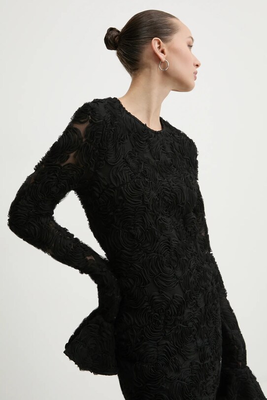 Rotate sukienka 113613100 czarny