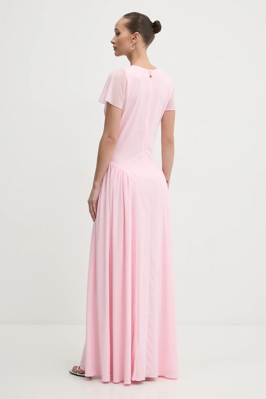 Rotate vestito 1136301011 rosa SS25