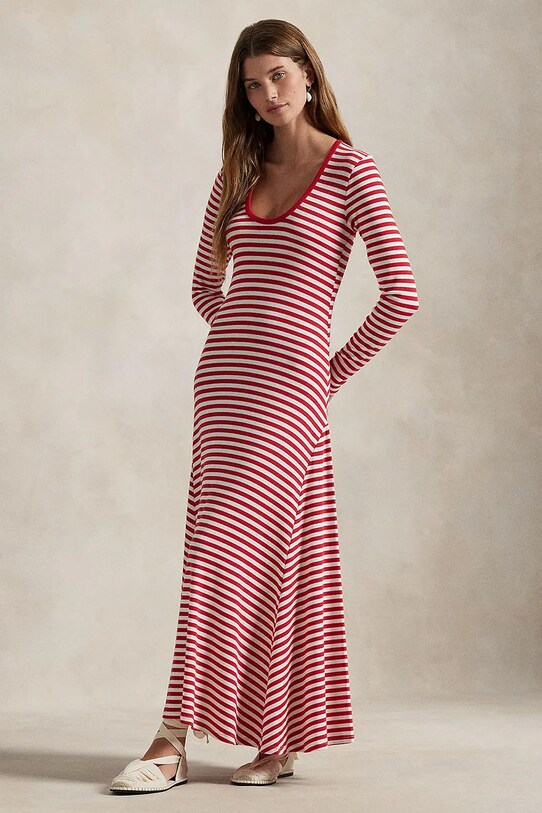 Šaty Polo Ralph Lauren 211959125 červená