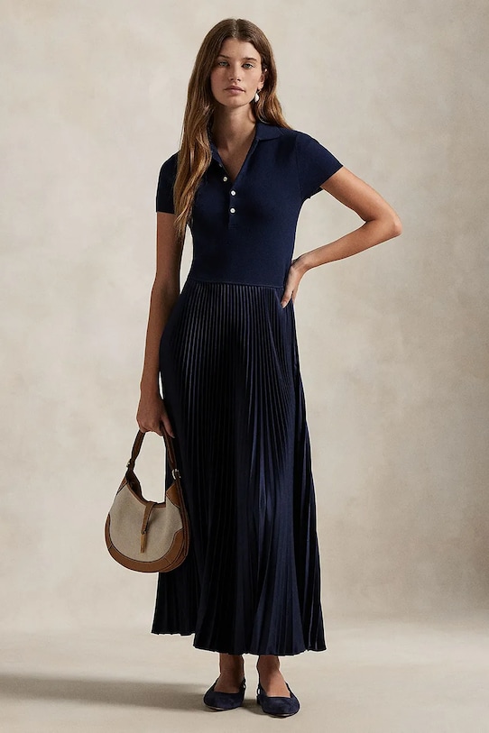 Платье Polo Ralph Lauren casual голубой 211959913