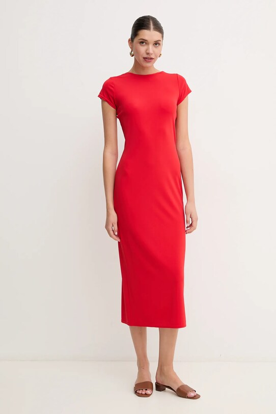 Polo Ralph Lauren rochie midi rosu 211960019