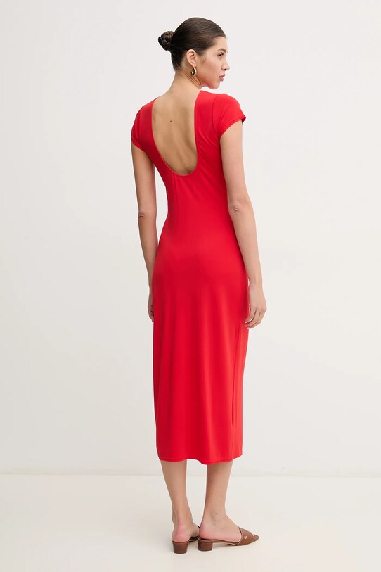 Polo Ralph Lauren rochie 211960019 rosu SS25
