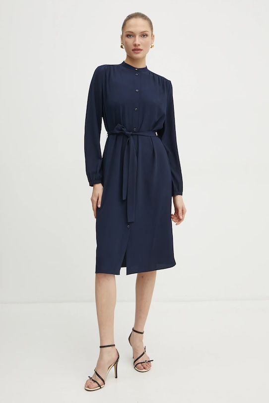 Boss Orange rochie 50519467 bleumarin SS25