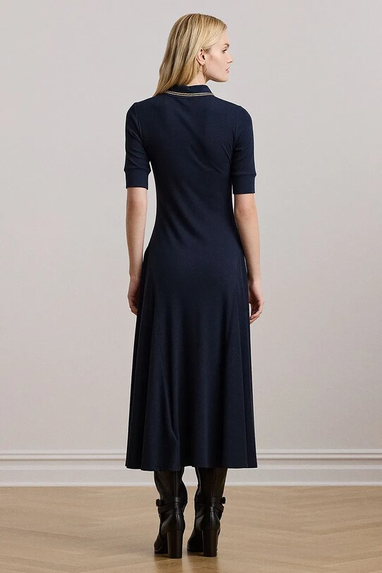 Платье Lauren Ralph Lauren 200957638 тёмно-синий SS25