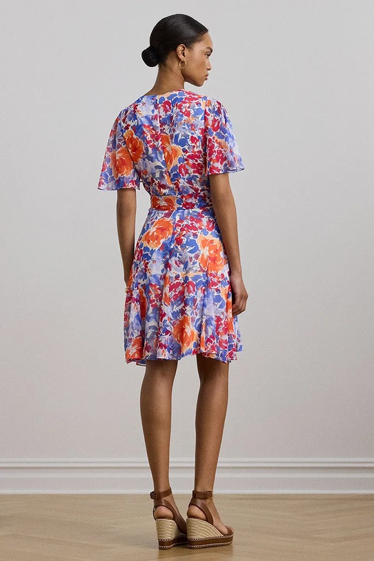 Платье Lauren Ralph Lauren 250957086 белый SS25