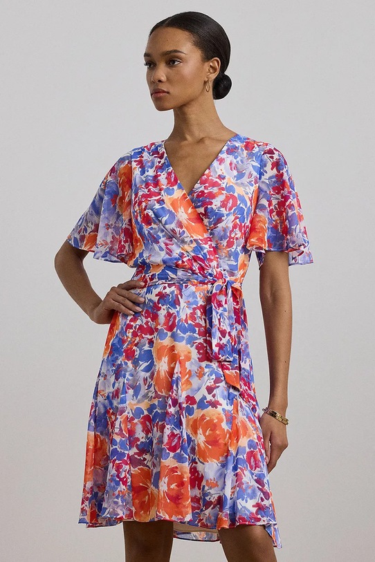 Одяг Сукня Lauren Ralph Lauren 250957086 блакитний