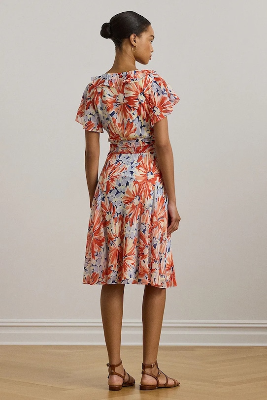 Haljina Lauren Ralph Lauren 250957395 narančasta SS25