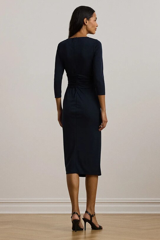 Платье Lauren Ralph Lauren 250957698 тёмно-синий SS25