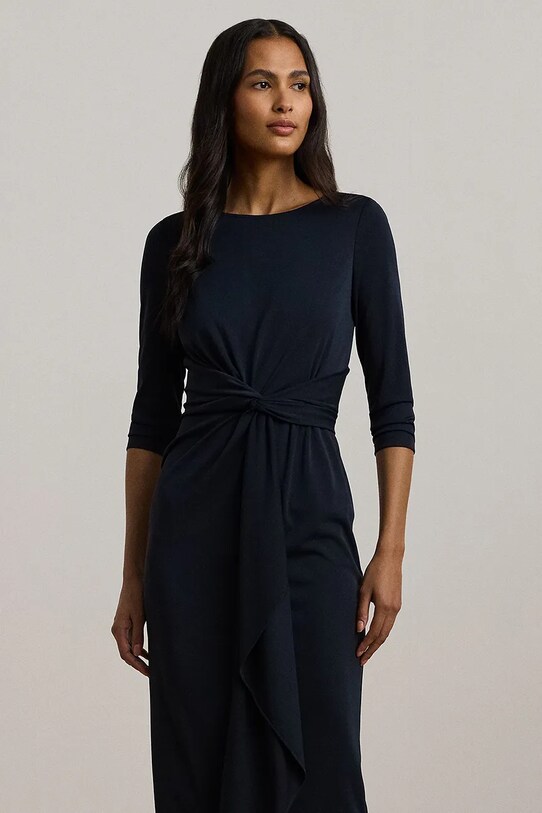 Одежда Платье Lauren Ralph Lauren 250957698 тёмно-синий