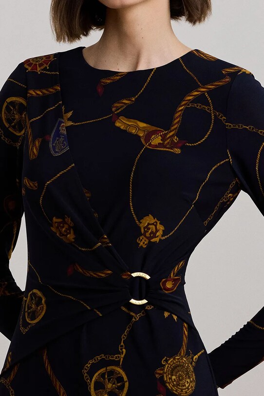 Платье Lauren Ralph Lauren тёмно-синий 250957702