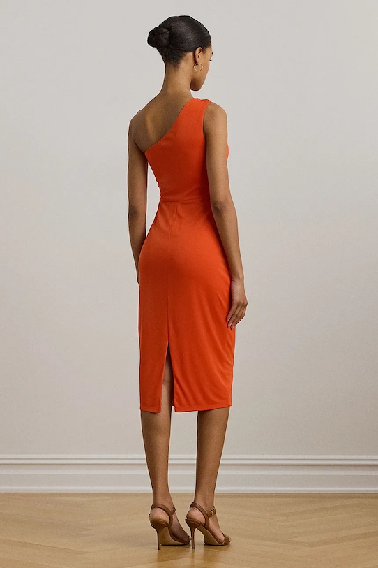 Платье Lauren Ralph Lauren 253903046 оранжевый SS25