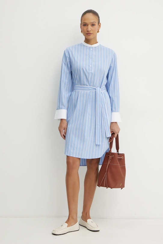 BOSS rochie 50531532 albastru SS25
