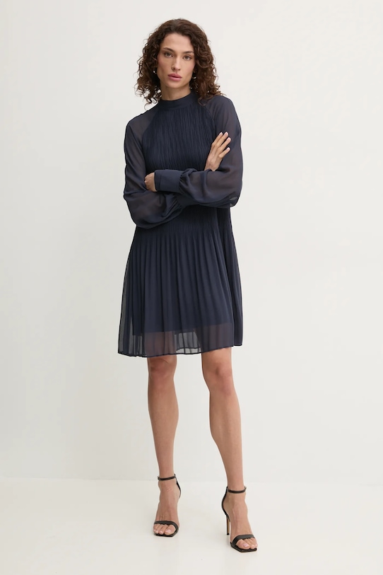 BOSS rochie Dolumi 50531542 bleumarin SS26