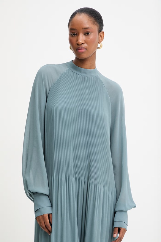 BOSS sukienka Dolumi turkusowy 50531542