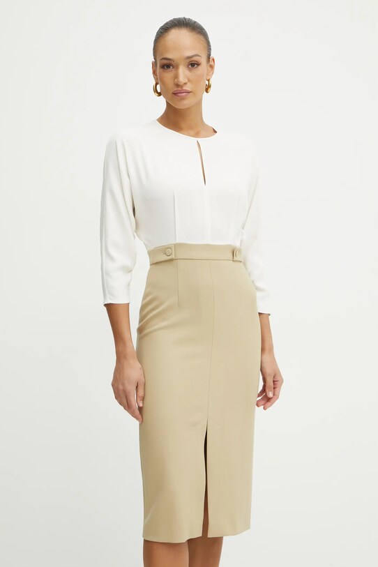 BOSS ruha háromnegyedes zöld 50531895