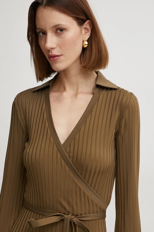 BOSS sukienka zielony 50532044