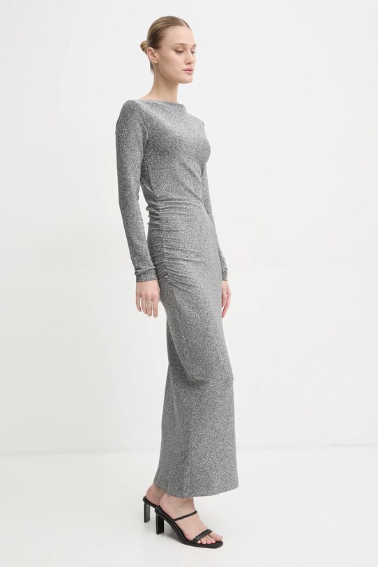 Day Birger et Mikkelsen rochie Halsey maxi gri DAY65243583