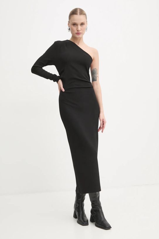 Day Birger et Mikkelsen rochie Valley maxi negru DAY65243590