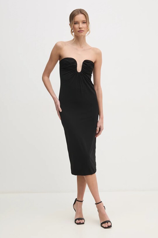 Φόρεμα Pinko 105021.A2GS μαύρο SS25