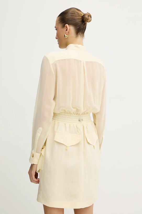 Одяг Сукня з домішкою льону Pinko 105019.A2I9 жовтий